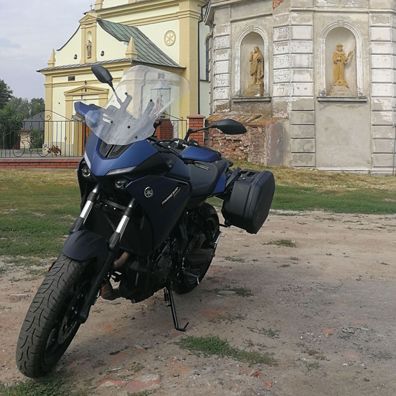 Yamaha Tracer 2022, ön